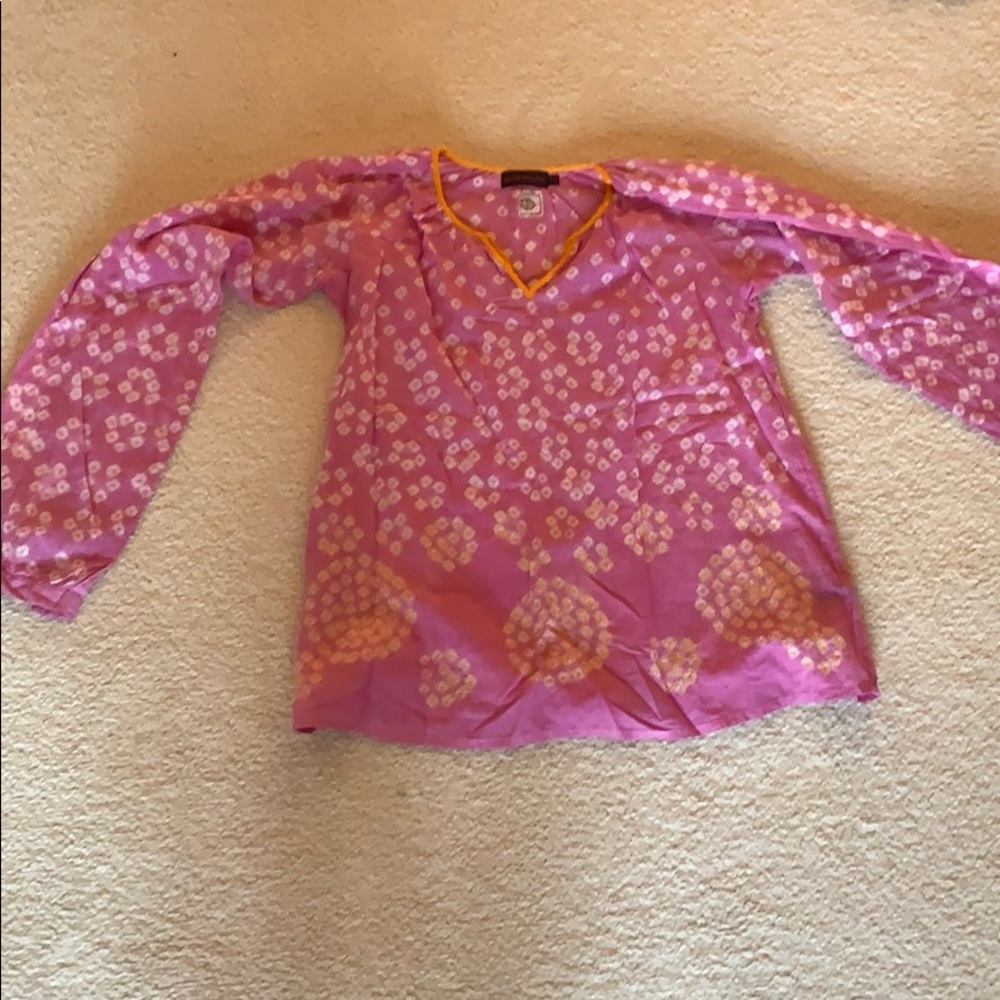 Light pink top